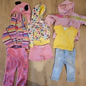 10.girls winter clothes 6 12 18 24 month